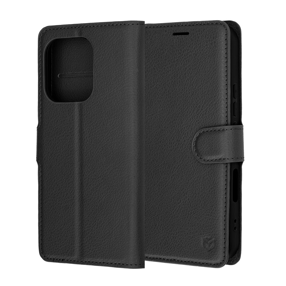 Capa para Honor 600 Lite, Techsuit, Leather Folio, Preta