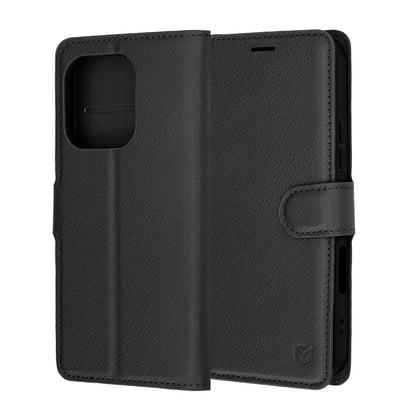 Capa para Honor 600 Lite, Techsuit, Leather Folio, Preta