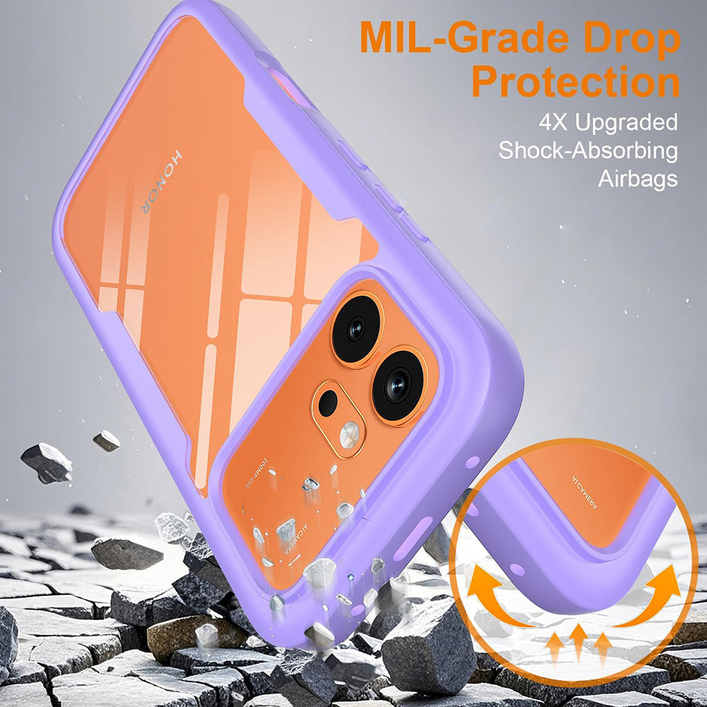 Capa para Honor 600 Pro / 600, Techsuit, ColorVerse 360, Roxo