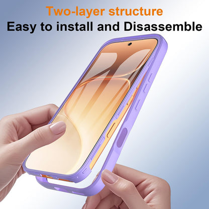 Capa para Honor 600 Pro / 600, Techsuit, ColorVerse 360, Roxo