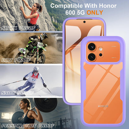 Capa para Honor 600 Pro / 600, Techsuit, ColorVerse 360, Roxo