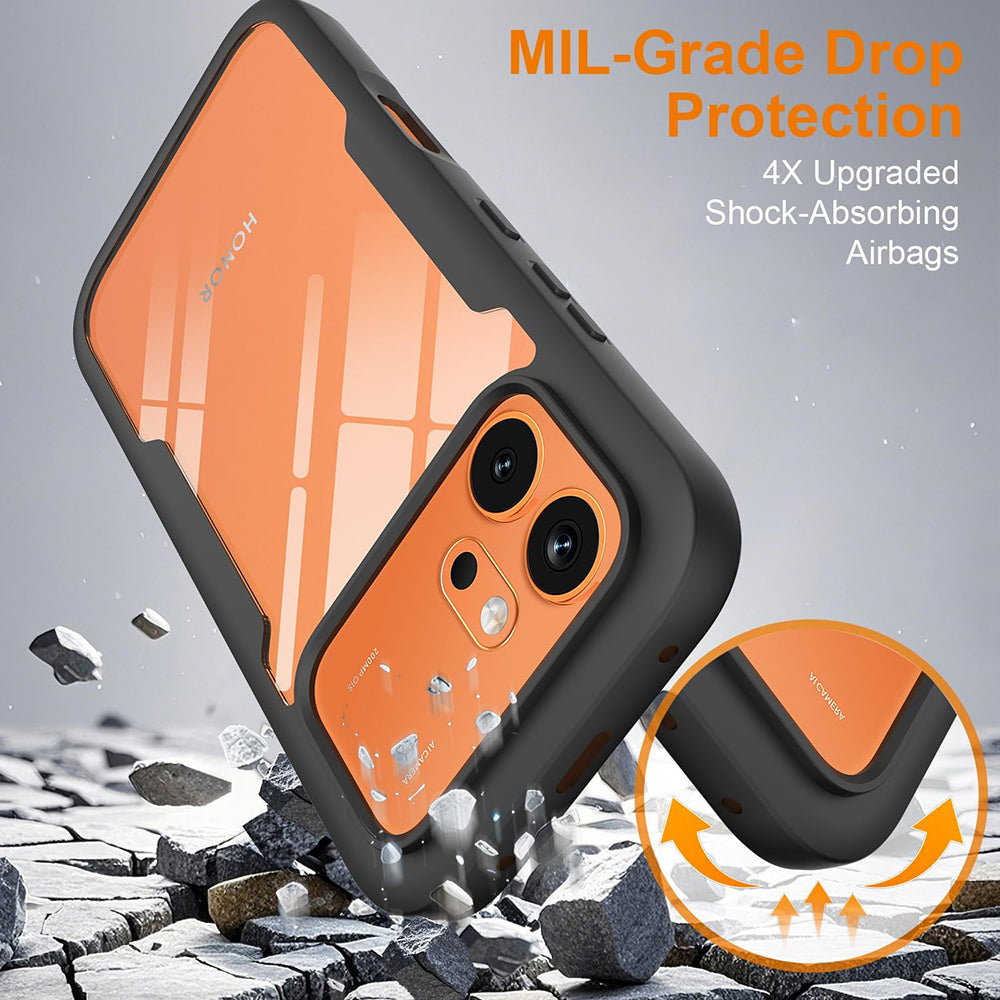 Capa para Honor 600 Pro / 600, Techsuit, ColorVerse 360, Preta