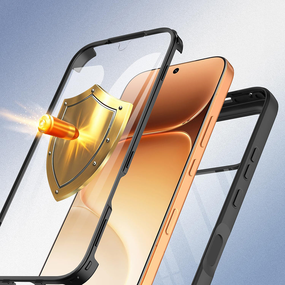 Capa para Honor 600 Pro / 600, Techsuit, ColorVerse 360, Preta