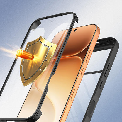 Capa para Honor 600 Pro / 600, Techsuit, ColorVerse 360, Preta