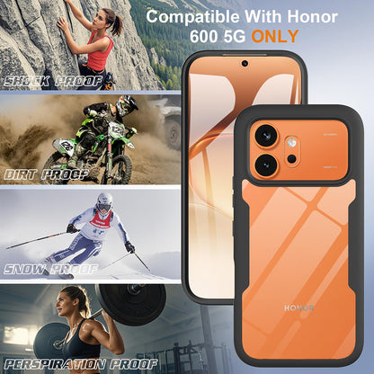 Capa para Honor 600 Pro / 600, Techsuit, ColorVerse 360, Preta