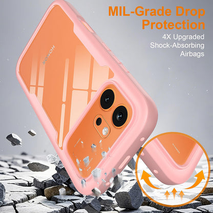 Capa para Honor 600 Pro / 600, Techsuit, ColorVerse 360, Rosa