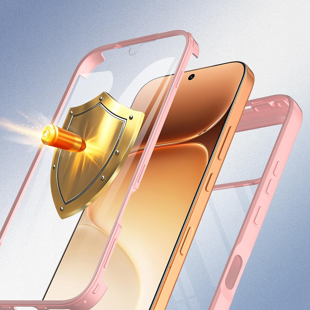 Capa para Honor 600 Pro / 600, Techsuit, ColorVerse 360, Rosa