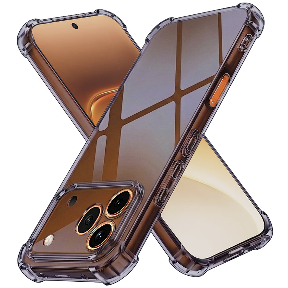 Capa para Honor 600 Pro, Techsuit, Shockproof Clear, Fumada