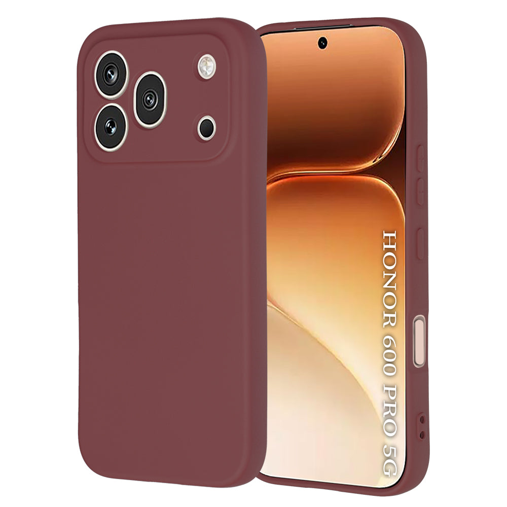 Capa para Honor 600 Pro, Techsuit, SoftFlex, Vinho