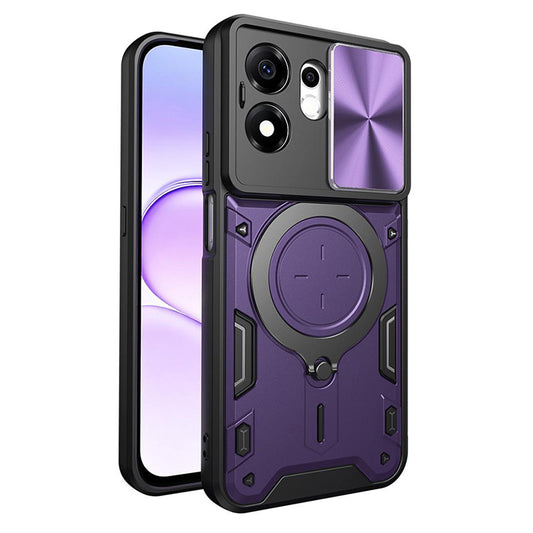 Capa para Honor 600 Smart, Techsuit, CamGuard Pro, Roxa