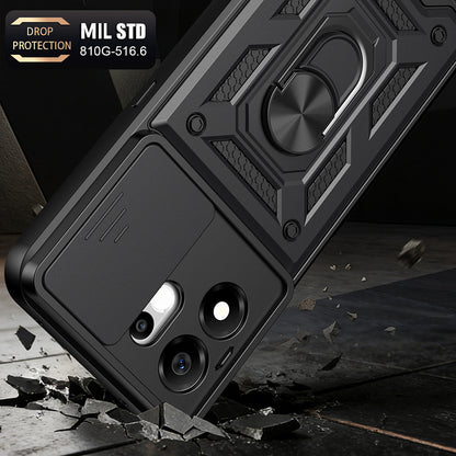 Capa para Honor 600 Smart, Techsuit, CamShield, Azul