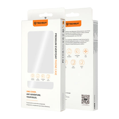 Capa para Honor 600 Smart, Techsuit, Leather Folio, Preta