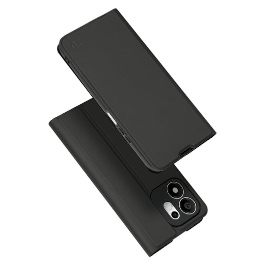 Capa para Honor 600 Smart, Techsuit, Magskin Book Long Blitz Cutout, Preta