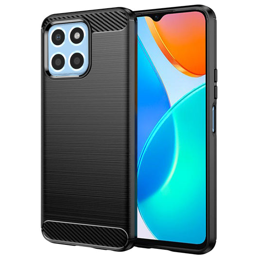 Capa para Honor 70 Lite / X6 / X8 5G, Techsuit, Carbono, Preta