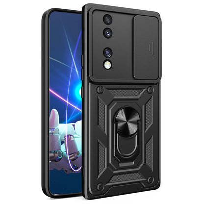 Capa para Honor 70, Techsuit, CamShield, Preta