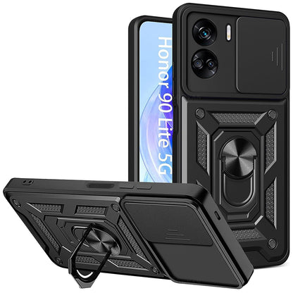 Capa para Honor 90 Lite, Techsuit, CamShield, Preta