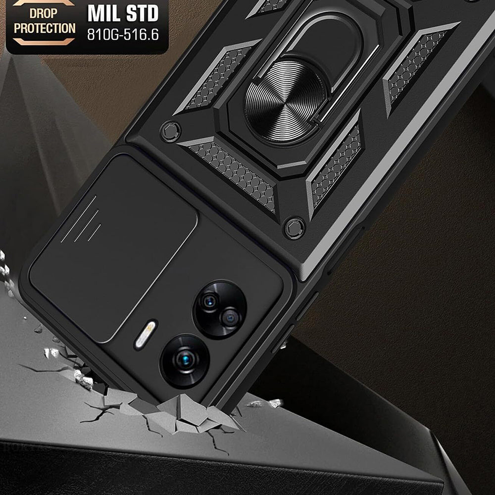 Capa para Honor 90 Lite, Techsuit, CamShield, Preta