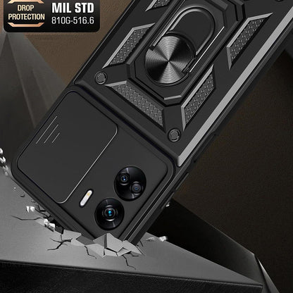 Capa para Honor 90 Lite, Techsuit, CamShield, Preta