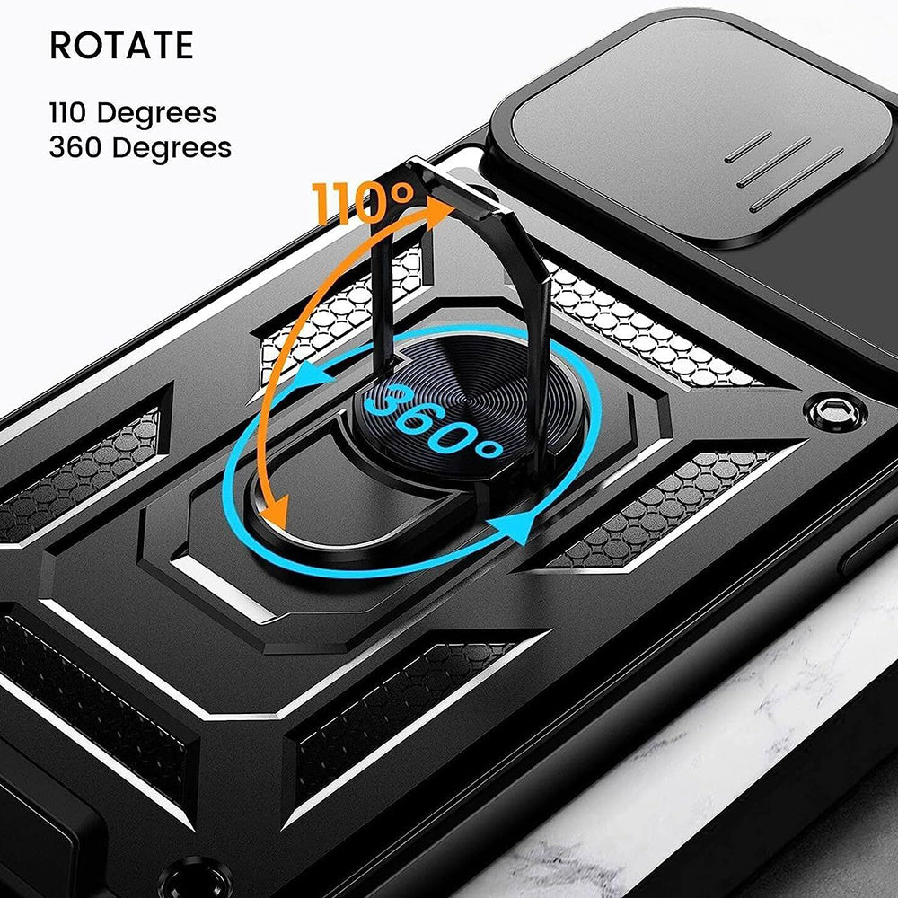 Capa para Honor 90 Lite, Techsuit, CamShield, Preta