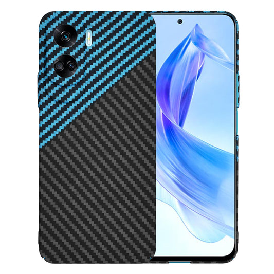Capa para Honor 90 Lite, Techsuit, Carbonite FiberShell, Preto Azul