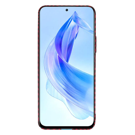 Capa para Honor 90 Lite, Techsuit, Carbonite FiberShell, Vermelha