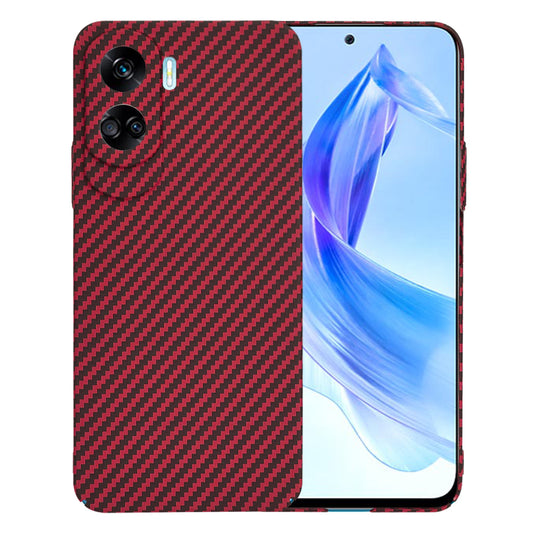 Capa para Honor 90 Lite, Techsuit, Carbonite FiberShell, Vermelha