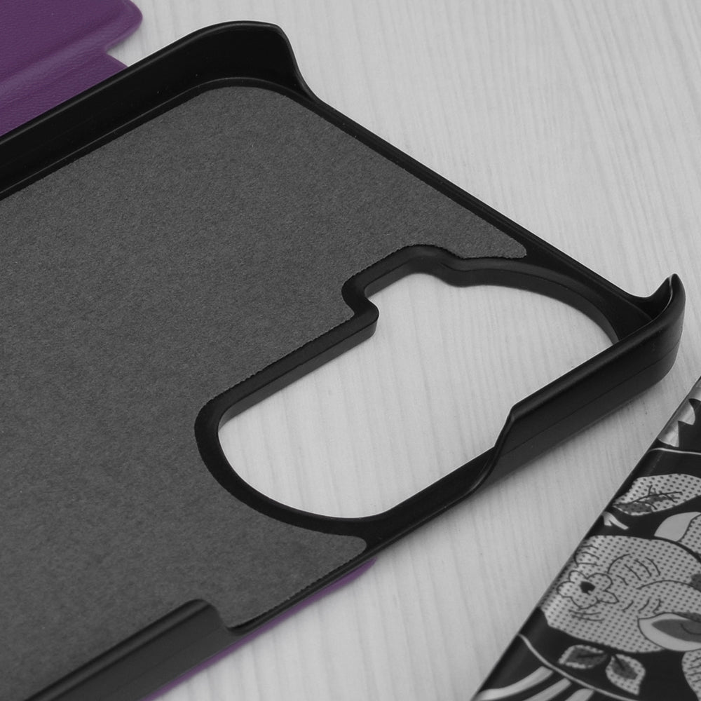 Capa para Honor 90 Lite, Techsuit, eFold, Roxo