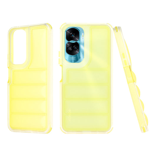 Capa para Honor 90 Lite, Techsuit, Wave Shield, Amarela