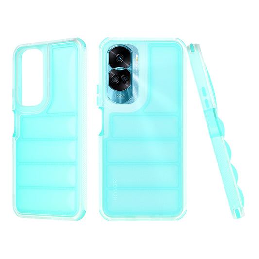 Capa para Honor 90 Lite, Techsuit, Wave Shield, Turquesa