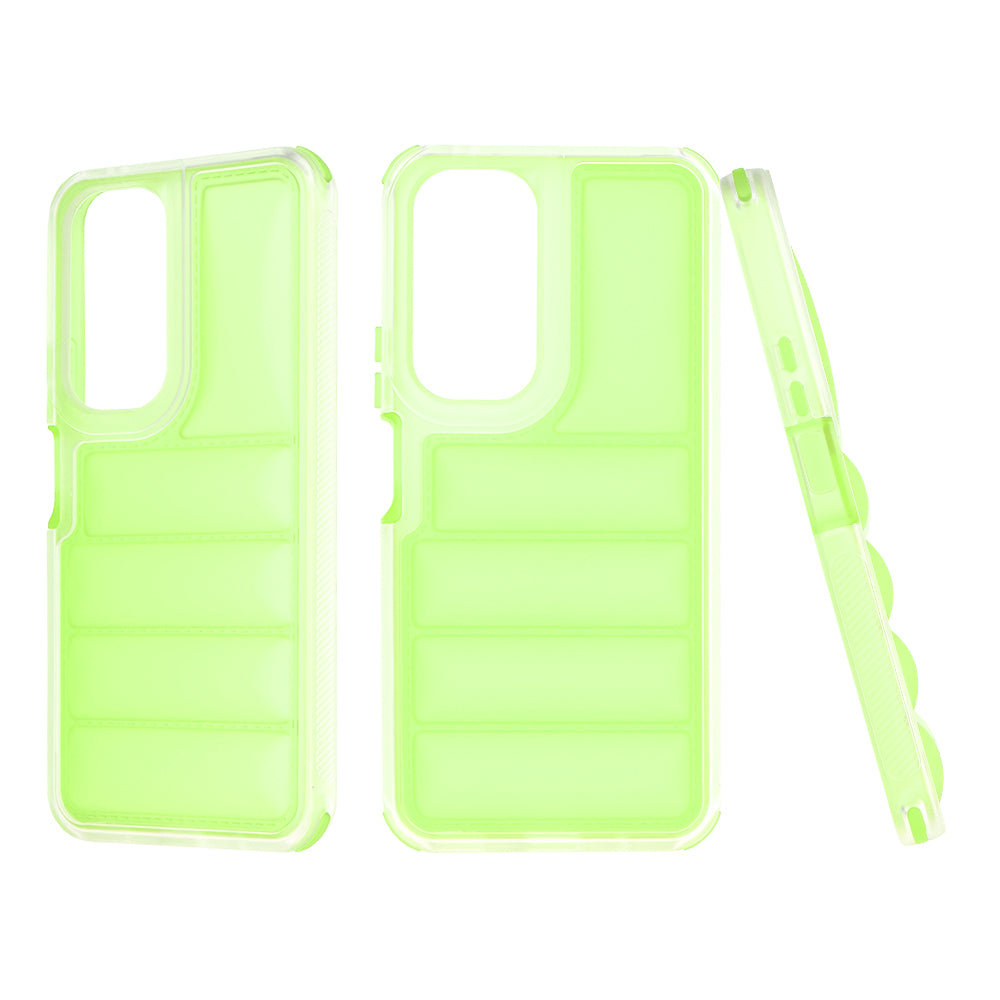 Capa para Honor 90 Lite, Techsuit, Wave Shield, Verde