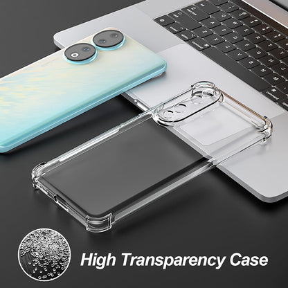 Capa para Honor 90 Pro, Techsuit, Shockproof Clear, Transparente