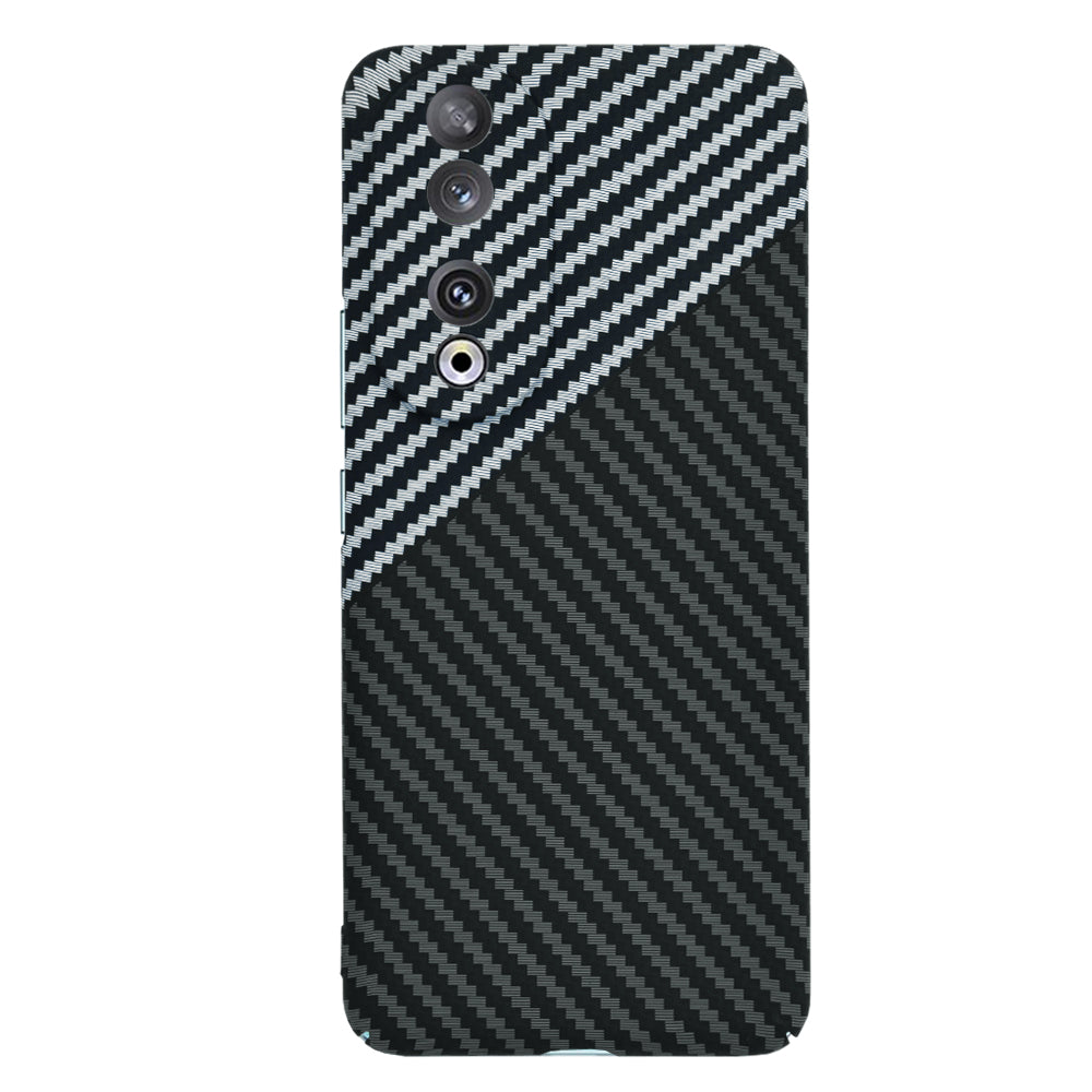 Capa para Honor 90, Techsuit, Carbonite FiberShell, Preto Cinzento