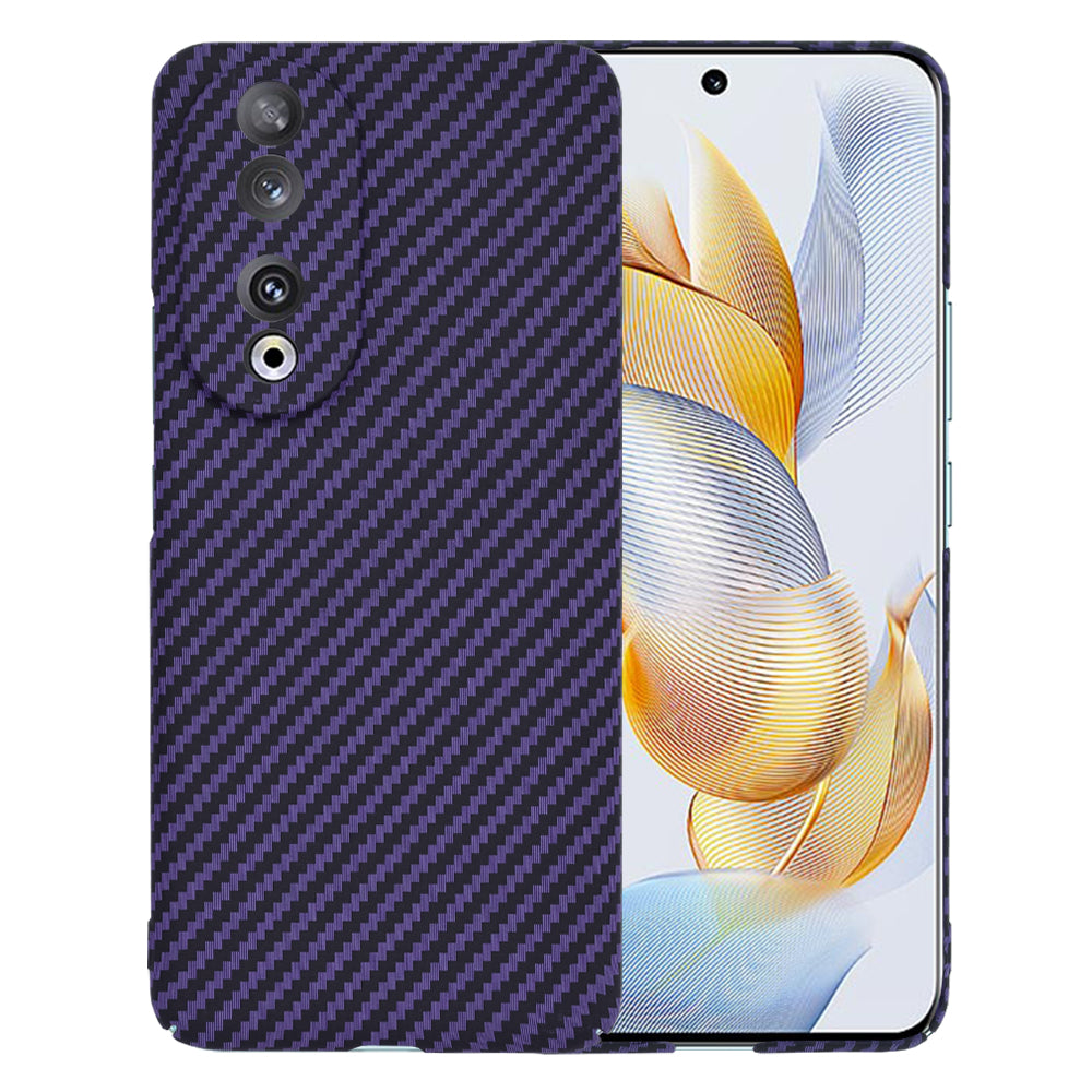 Capa para Honor 90, Techsuit, Carbonite FiberShell, Roxo