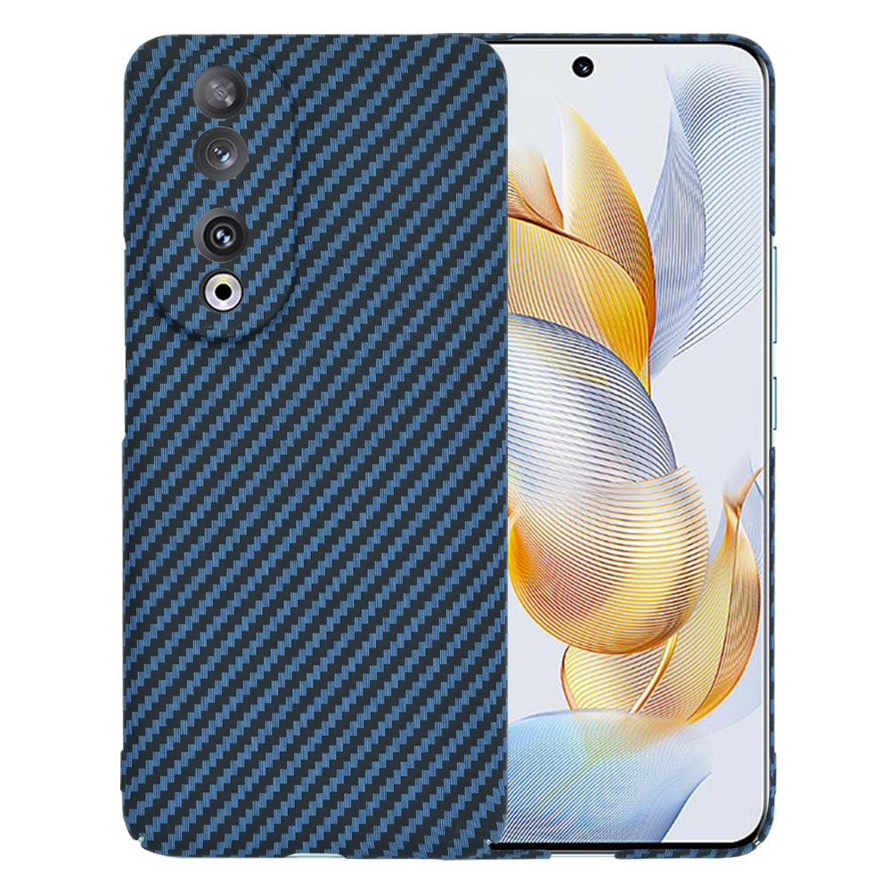 Capa para Honor 90, Techsuit, Carbonite FiberShell, Turquesa