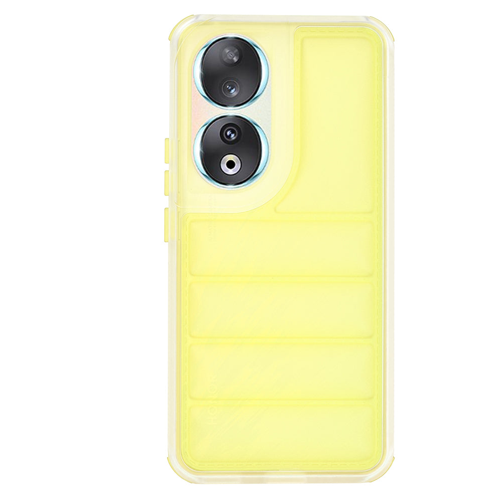 Capa para Honor 90, Techsuit, Wave Shield, Amarela