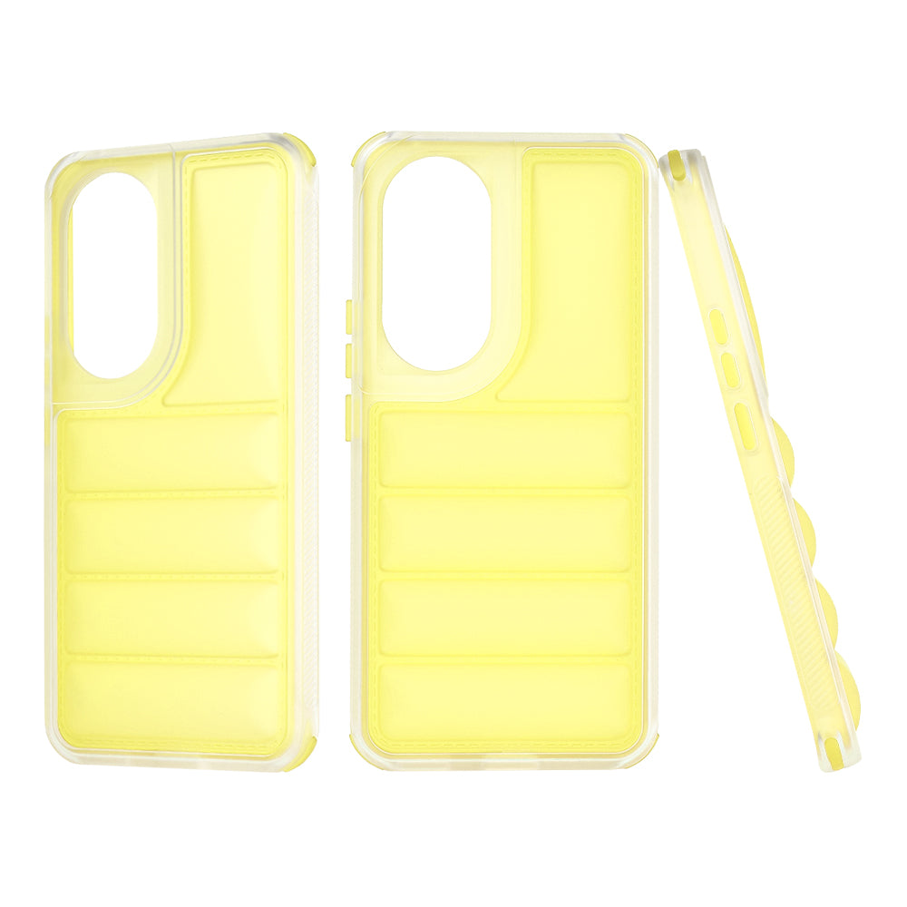 Capa para Honor 90, Techsuit, Wave Shield, Amarela