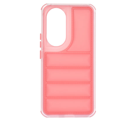 Capa para Honor 90, Techsuit, Wave Shield, Vermelha