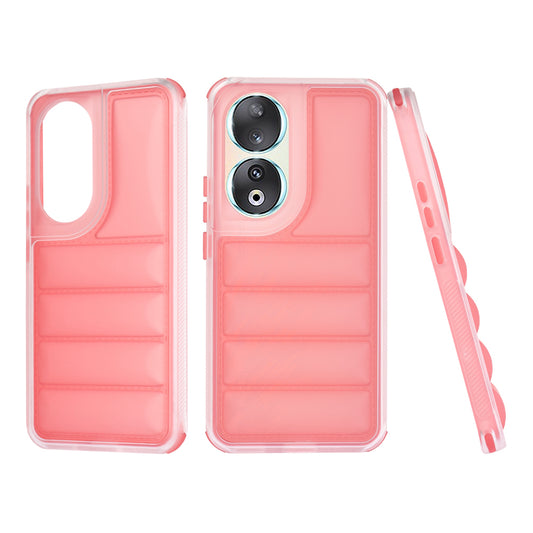 Capa para Honor 90, Techsuit, Wave Shield, Vermelha