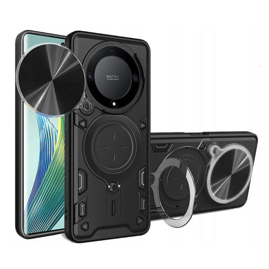 Case for Honor Magic5 Lite, Techsuit, CamGuard Pro, Black