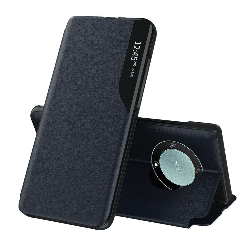 Capa para Honor Magic5 Lite, Techsuit, eFold, Azul Escuro