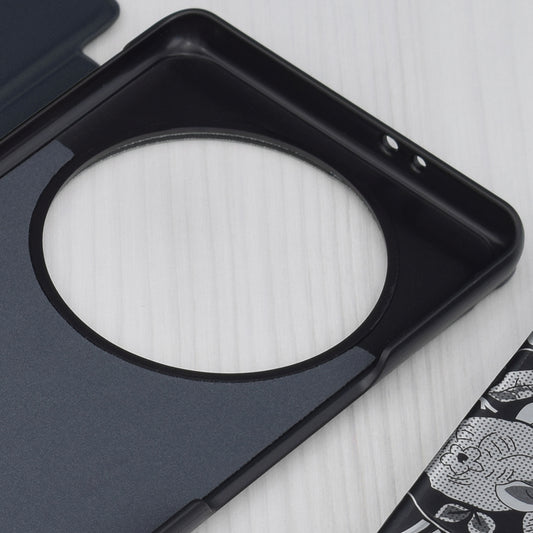 Capa para Honor Magic5 Lite, Techsuit, eFold, Azul Escuro