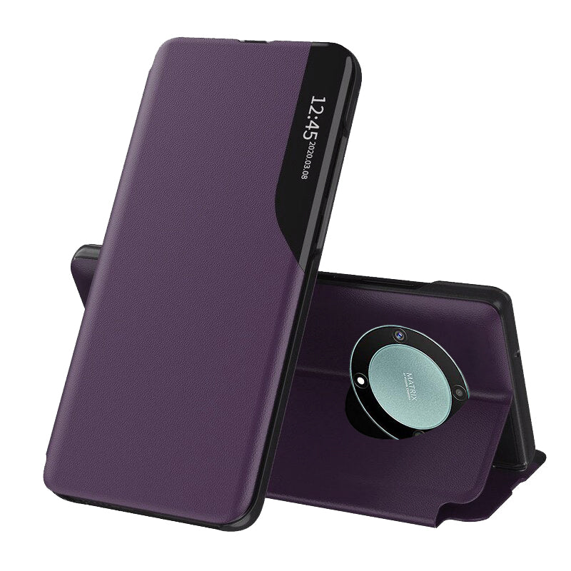 Capa para Honor Magic5 Lite, Techsuit, eFold, Roxa