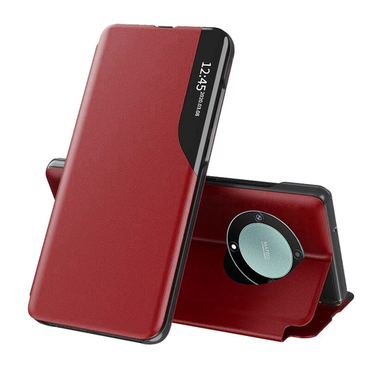 Capa para Honor Magic5 Lite, Techsuit, eFold, Vermelha