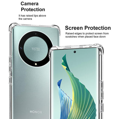 Capa para Honor Magic5 Lite, Techsuit, Shockproof Clear, Transparente