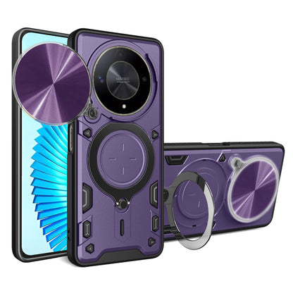 Capa para Honor Magic6 Lite, Techsuit, CamGuard Pro, Roxo
