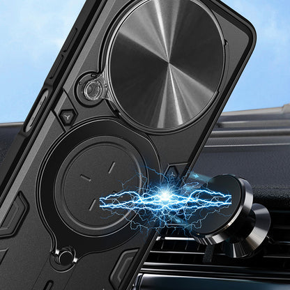 Capa para Honor Magic6 Lite, Techsuit, CamGuard Pro, Preta