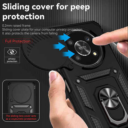 Capa para Honor Magic6 Lite, Techsuit, CamShield, Preta