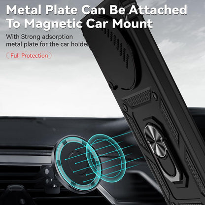 Case for Honor Magic6 Lite, Techsuit, CamShield, Green