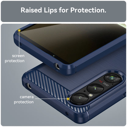 Capa para Honor Magic6 Lite, Techsuit, Carbono, Azul