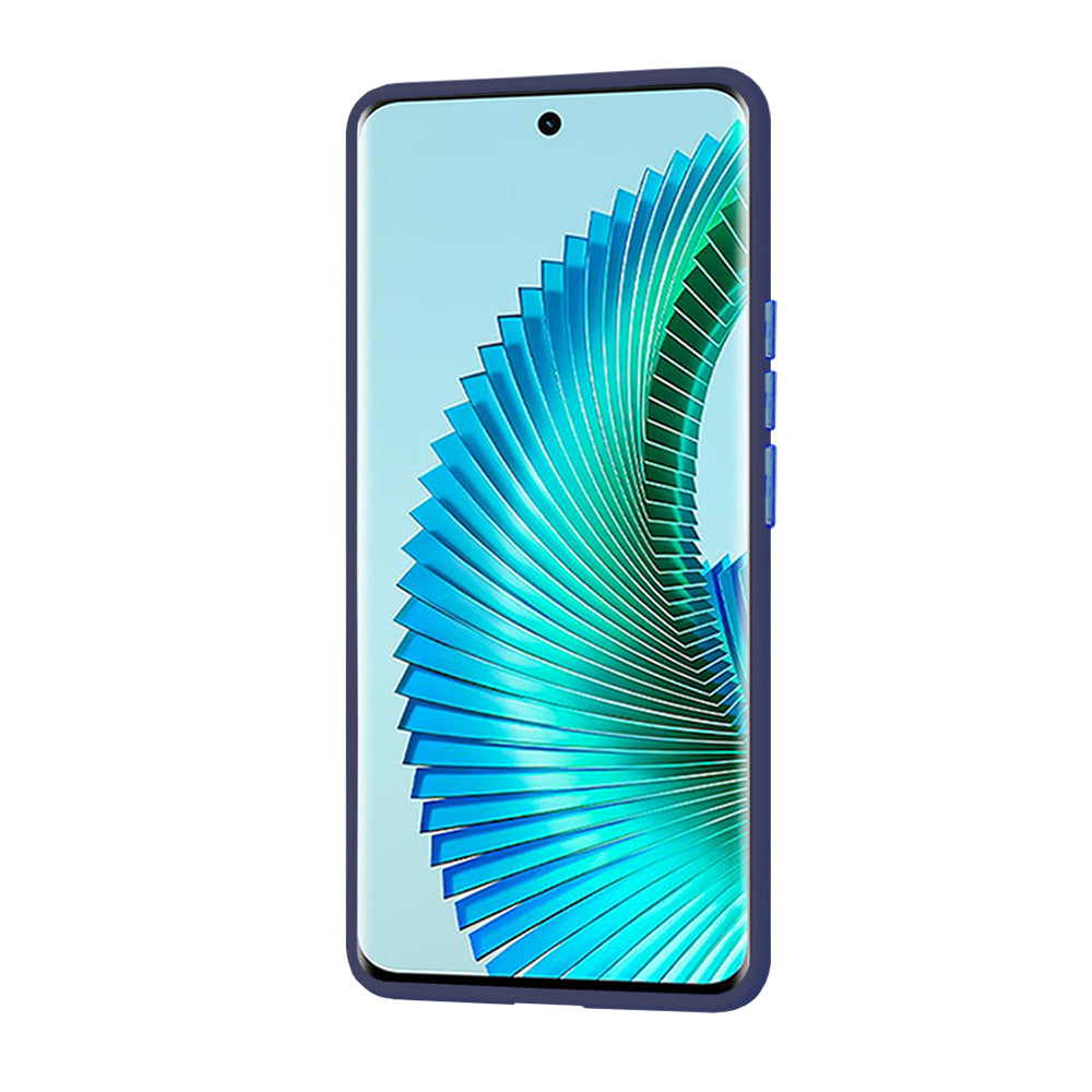 Capa para Honor Magic6 Lite, Techsuit, HaloFrost, Azul Marinho